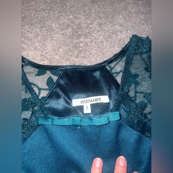 Teal dress - Picture 4 of 7